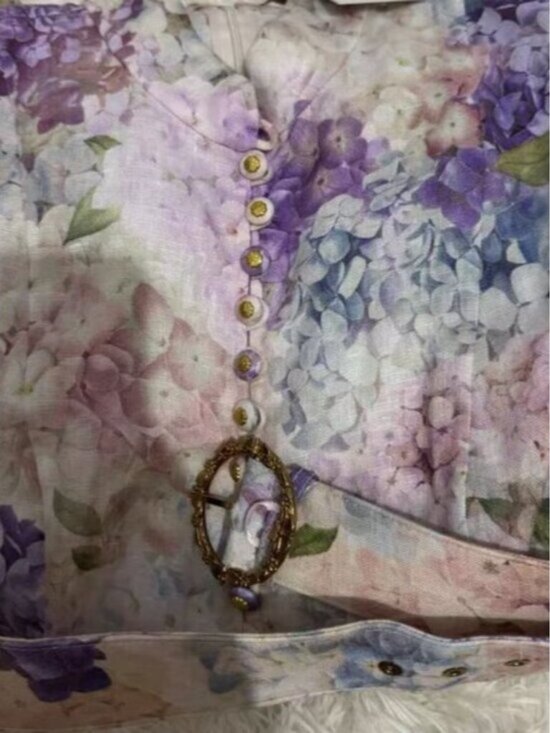 Beautiful Zimmermann size 2 linen dress - Picture 5 of 9